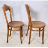 ANTICA COPPIA SEDIE OSTERIA HORGEN GLARUS ANNI 40/50 PAIR OF CHAIRS VINTAGE OLD