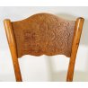 ANTICA COPPIA SEDIE OSTERIA HORGEN GLARUS ANNI 40/50 PAIR OF CHAIRS VINTAGE OLD