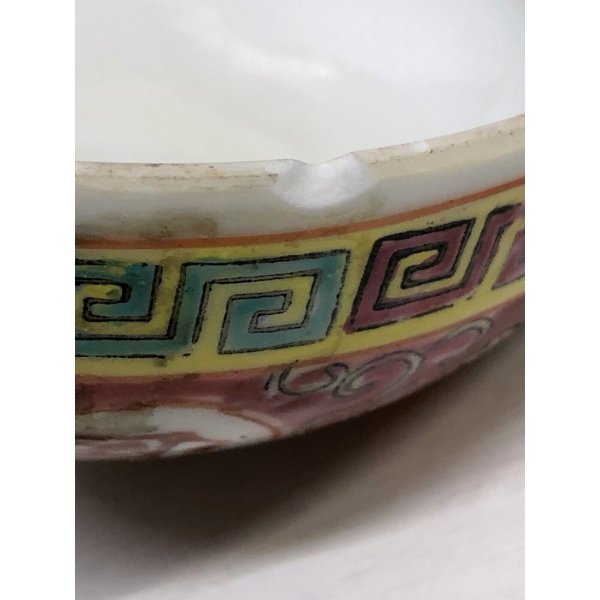 Set 3 vasi decorativi in porcellana c/volto di donna (72.08.89