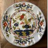 ANTICO SERVIZIO PIATTI 12 pers MAIOLICA Antica Faenza COMPLETO DECORO GAROFANO