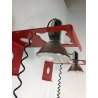 COPPIA LAMPADE PARETE DESIGN VINTAGE APPLIQUE DA MURO FUNZIONANTI ANNI 70 ITALIA
