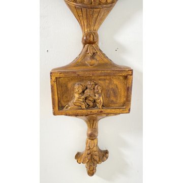 ANTICA RARA SPECCHIERA LEGNO DORATO PRIMI 1900 LIBERTY SPECCHIO CLASSICO EPOCA