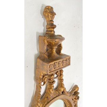 ANTICA RARA SPECCHIERA LEGNO DORATO PRIMI 1900 LIBERTY SPECCHIO CLASSICO EPOCA
