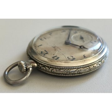 ANTICO OROLOGIO TASCA Medana CATENA déco Swiss OLD POCKET WATCH montre de poche