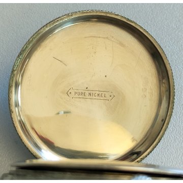 ANTICO OROLOGIO TASCA Medana CATENA déco Swiss OLD POCKET WATCH montre de poche