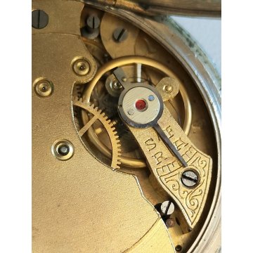 ANTICO OROLOGIO TASCA Medana CATENA déco Swiss OLD POCKET WATCH montre de poche
