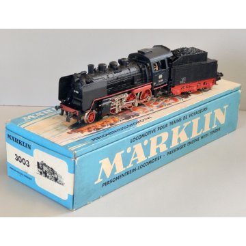 Marklin 3003 Locomotiva Vapore 24 058 scala H0 TRENINO Vintage BOX collezione DB