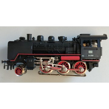 Marklin 3003 Locomotiva Vapore 24 058 scala H0 TRENINO Vintage BOX collezione DB