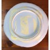 ANTICO SET PIATTI 7 pz. MAIOLICA Antica Faenza C.A.C.F. DECORO GAROFANO '900