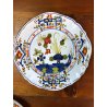 ANTICO SET PIATTI 7 pz. MAIOLICA Antica Faenza C.A.C.F. DECORO GAROFANO '900