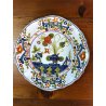 ANTICO SET PIATTI 7 pz. MAIOLICA Antica Faenza C.A.C.F. DECORO GAROFANO '900