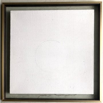 GRANDE QUADRO ASTRATTO Ladislav Novak OLIO TELA TECNICA MISTA TELA CUCITURE 1974