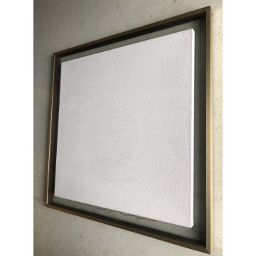 GRANDE QUADRO ASTRATTO Ladislav Novak OLIO TELA TECNICA MISTA TELA CUCITURE 1974