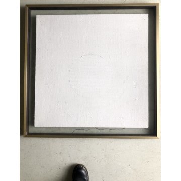 GRANDE QUADRO ASTRATTO Ladislav Novak OLIO TELA TECNICA MISTA TELA CUCITURE 1974