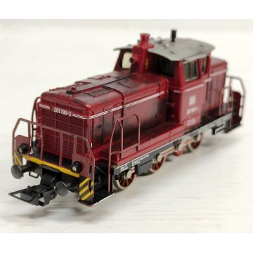 Fleischmann 4224 Locomotiva 261 199-3 DB scala H0 TRENINO Vintage BOX collezione