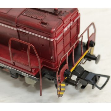 Fleischmann 4224 Locomotiva 261 199-3 DB scala H0 TRENINO Vintage BOX collezione