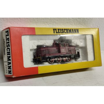 Fleischmann 4224 Locomotiva 261 199-3 DB scala H0 TRENINO Vintage BOX collezione