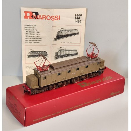 Rivarossi 1460 Locomotiva E 428066 FS 1° SERIE scala H0 TRENINO Vintage BOX toys