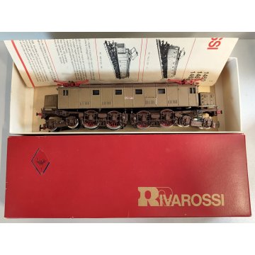 Rivarossi 1460 Locomotiva E 428066 FS 1° SERIE scala H0 TRENINO Vintage BOX toys