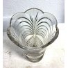 BELLISSIMO GRANDE VASO TULIPANO cristallo vintage GLASS VINTAGE '70s vetro