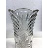 BELLISSIMO GRANDE VASO TULIPANO cristallo vintage GLASS VINTAGE '70s vetro