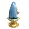ANTICA SCULTURA CERAMICA Capodimonte FIGURA MADONNA BAMBINO GESU' RELIGIOSO '50s