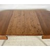 ANTICO TAVOLO PRANZO OVALE ALLUNGABILE LEGNO NOCE 1800 RONDE TABLE CASSETTI OLD
