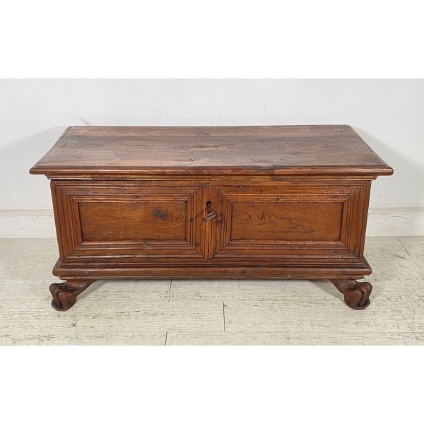 VidaXL Cassapanca Barocca Bianca – Panca Portaoggetti In MDF Con Ampio Scomparto – 96x32x51 Cm