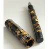 IMPERIAL Antica Penna Stilografica MARMORIZZATA 1940 FOUNTAIN PEN button filler