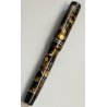 IMPERIAL Antica Penna Stilografica MARMORIZZATA 1940 FOUNTAIN PEN button filler
