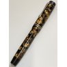 IMPERIAL Antica Penna Stilografica MARMORIZZATA 1940 FOUNTAIN PEN button filler