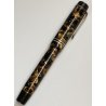 IMPERIAL Antica Penna Stilografica MARMORIZZATA 1940 FOUNTAIN PEN button filler