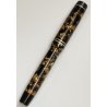 IMPERIAL Antica Penna Stilografica MARMORIZZATA 1940 FOUNTAIN PEN button filler
