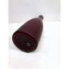 BOTTIGLIA VETRO SATINATO Murano Nason & C ROSSO RUBINO VINTAGE ø 12,5x38 cm/h