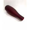 BOTTIGLIA VETRO SATINATO Murano Nason & C ROSSO RUBINO VINTAGE ø 12,5x38 cm/h