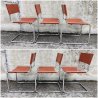 Set 8 SEDIE DESIGN modernariato ANNI 60 stile Matteo Grassi POLTRONE Mart Stamp