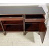ANTICA CREDENZA IMPERO PRIMI 1900 LEGNO BRONZO DISPENSA ANTE CASSETTI SALOTTO