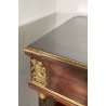 ANTICA CREDENZA IMPERO PRIMI 1900 LEGNO BRONZO DISPENSA ANTE CASSETTI SALOTTO