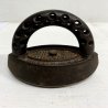 RARO ANTICO FERRO DA STIRO AMERICANO fine 1800 old iron GHISA firmato ENTERPRICE