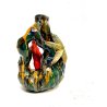 BOTTIGLIA liquore CERAMICA SMALTO Coronetti Cunardo Varese  DESIGN MIDCENTURY 50