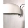 LAMPADA MURO ARCO DESIGN MADE in ITALY ACCIAIO METALLO LACCATO BIANCO ARC WALL