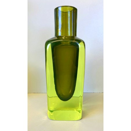 BOTTIGLIA VASO VETRO MURANO Gino Cenedese VETRO SOMMERSO SCULTURA ART GLASS '50s