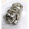 BELLISSIMA GRANDE FIBBIA per cintura BULLDOG CARLINO scultura CANE belt buckle