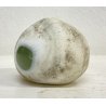 SCULTURA ALFREDO BARBINI "SASSO" VETRO SCAVO ANNI 50 STONE GLASS DESIGN VINTAGE