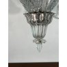 LAMPADARIO VETRO MURANO CLASSICO ATTR. BAROVIER VINTAGE CHANDELIER GLASS '900