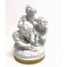 GRUPPO SCULTOREO PORCELLANA Capodimonte 8833 FIGURE CHERUBINI AMORINI PUTTI '900