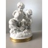 GRUPPO SCULTOREO PORCELLANA Capodimonte 8833 FIGURE CHERUBINI AMORINI PUTTI '900