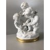 GRUPPO SCULTOREO PORCELLANA Capodimonte 8833 FIGURE CHERUBINI AMORINI PUTTI '900