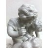 GRUPPO SCULTOREO PORCELLANA Capodimonte 8833 FIGURE CHERUBINI AMORINI PUTTI '900