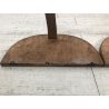 ANTICA COPPIA CONSOLLE A MURO SOSPESA COMODINO MENSOLA LEGNO ROVERE ANNI '50 MCM